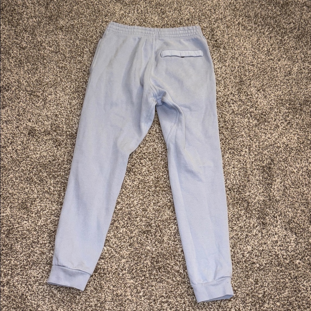 Nike Club Fleece Joggers in Light Blue - Picture 7 of 7